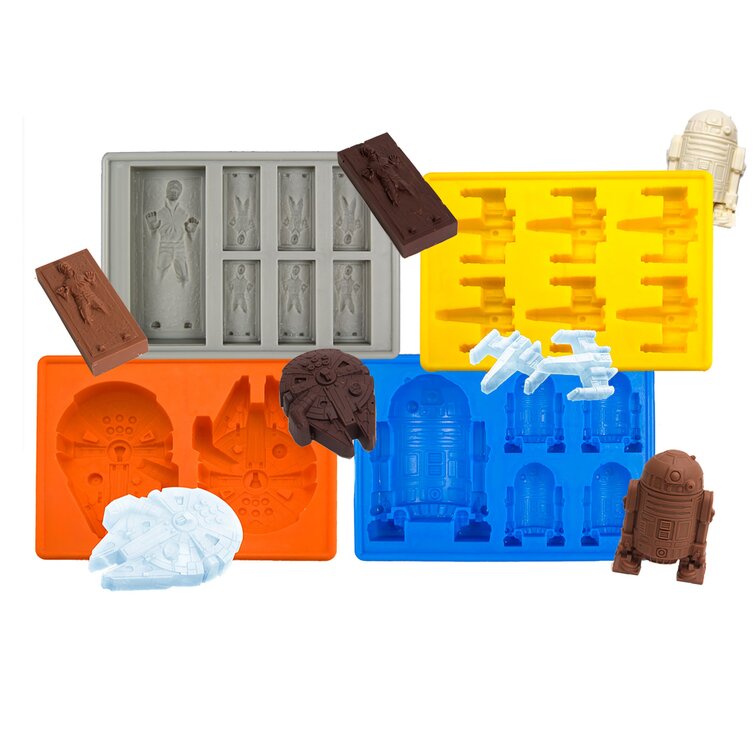 Star Wars Themed Ice Cube Trays That Can Create Ice or Candy