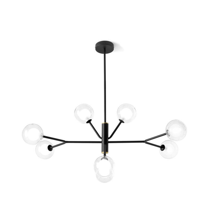 Cheryll 8 - Light Black Kitchen Island Pendant