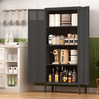 Lankton Metal Accent Cabinet by Ebern Designs