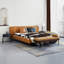 Banc en cuir véritable Clarkson-509754056