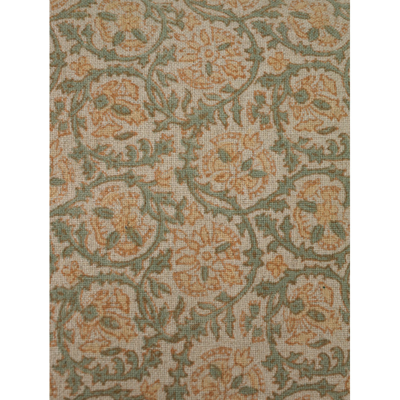Housse de coussin floral moderne Boho 20 x 20 po