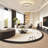 Curved modern negotiation sofa-106896550-106896552-106896554
