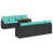 Coussin bleu / cadre noir est en rupture de stock