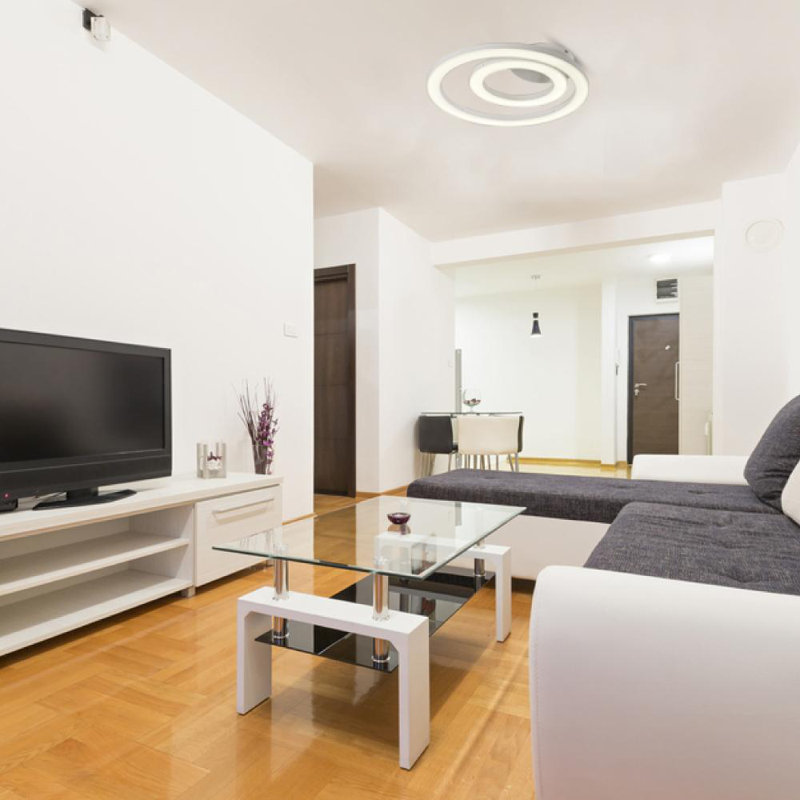 Adyaan Acrylic LED Flush Mount