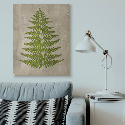« plante green parchemin », impression