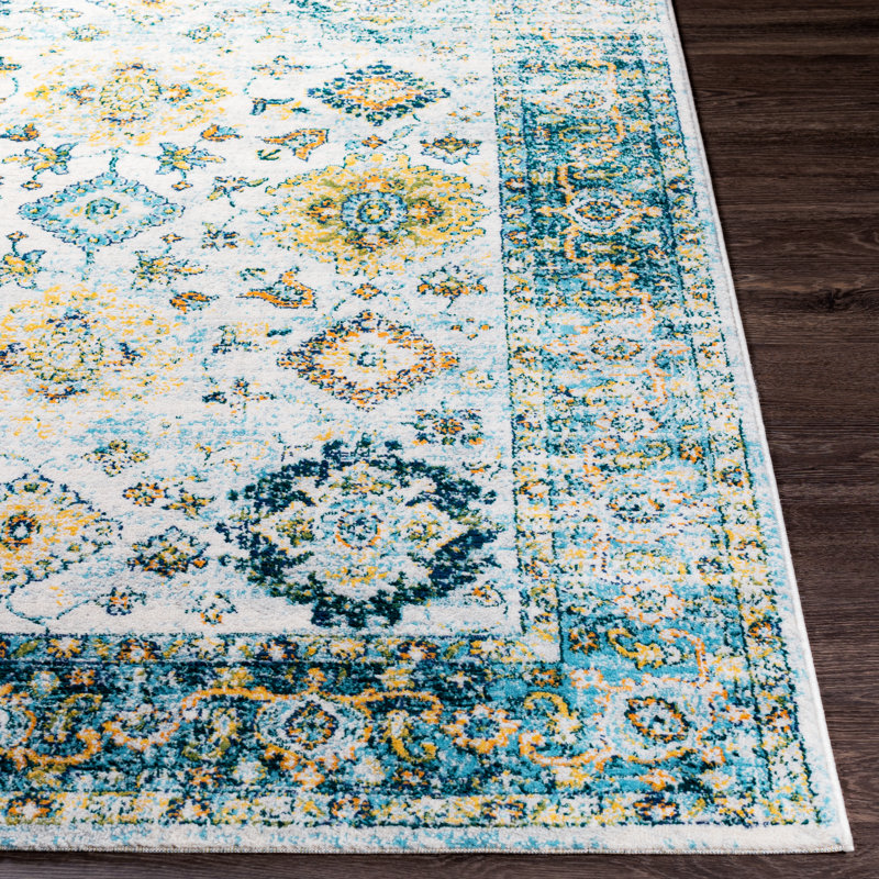Fleeman Oriental Indoor Rug, Rectangle 9' x 12'3"