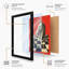 Knight's Gambit Geometric - Framed Print-1112327893-1112327898