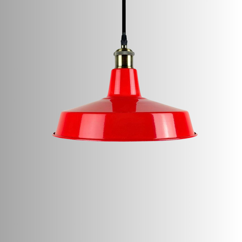 Sory 1 - Industrial Metal Basket Pendant Ceiling Light – Green Ceiling Shade, Indoor Lighting Fixture-Warehouse ceiling light