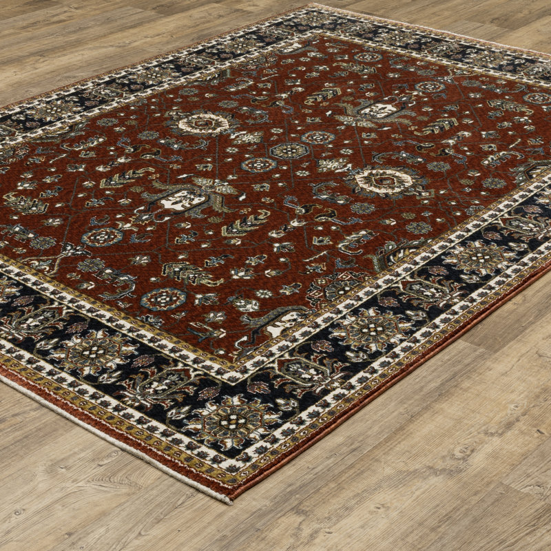 Sonaya Oriental Indoor Rug, Rectangle 3'10" x 5'6"