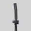 Système de douche complet avec valve brute, noir mat-69820484
