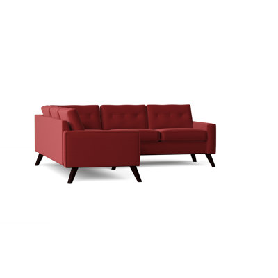 Amber Upholstered L-Shaped Sectional