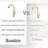 304 Stainless Steel Kitchen Faucet In Brushed Gold - Pull Out Spray, Spout, 11.6 Inch Spout Height, Modern 1.5 Gpm Max Flow Rate, Easy To Install-1401154281