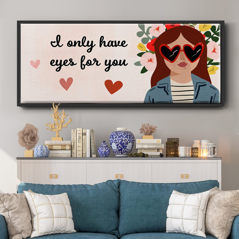 Darling Valentine Collection D, Noir, H 24 po x l 60 po x P 1,5 po