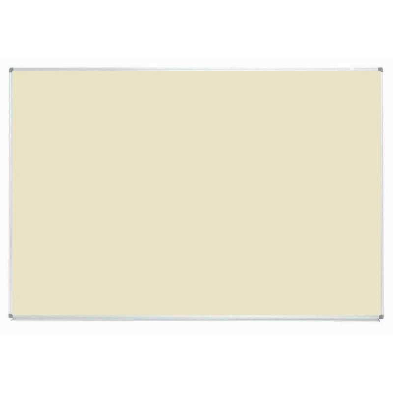 Tableau blanc mural, Blanc très luisant, Aluminium anodisé satiné clair, H 4 pi x l 6 pi