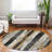 Machine Washable Indoor/Outdoor Xhevrie Taupe Rug-487804735