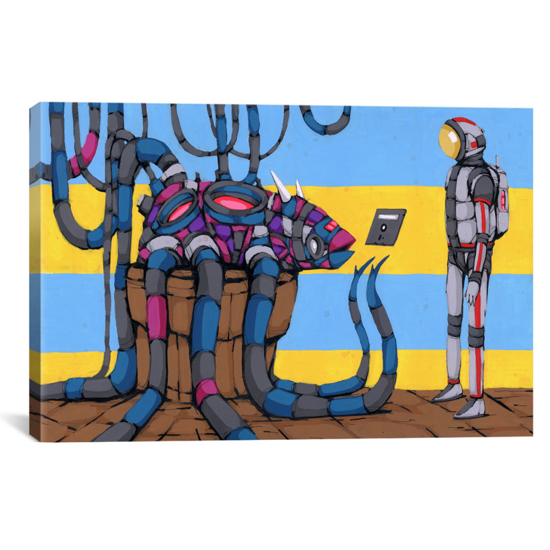 « realing friends final » par, impression sur toile tendue Ric Stultz, H 12 po x l 18 po x P 1,5 po, Pas de tapis