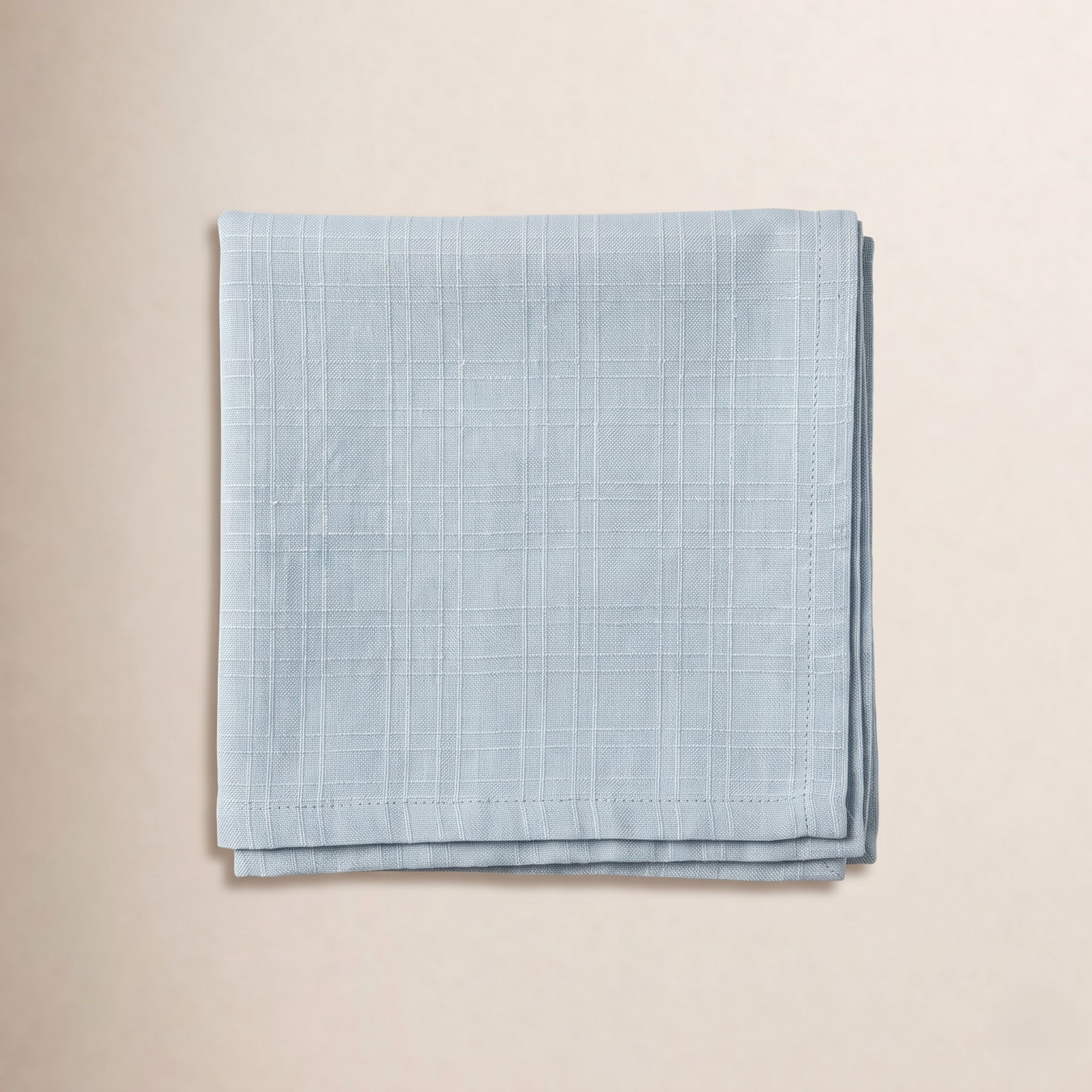 Plaid Table Runner, 108" L x 16" W, Blue
