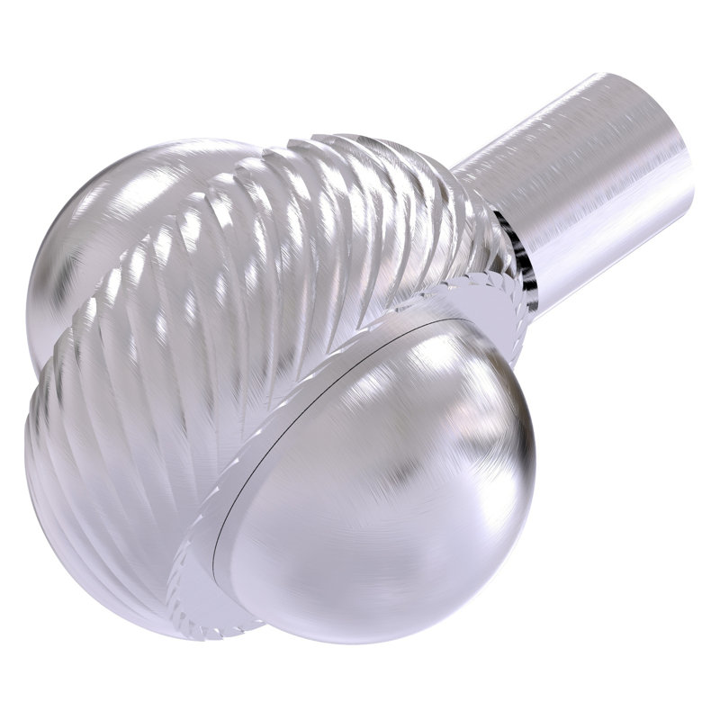 1 1/2" Novelty Knob, Satin Chrome