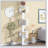 6 tier Rotating Bookshelf, Floor Rack Simple Bookcase  with Acrylic plate Student Multi-Function-1860239625-1860239627