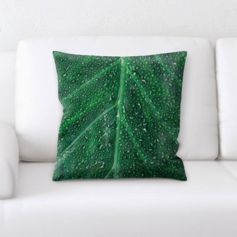 Microsuede Reversible Throw Pillow