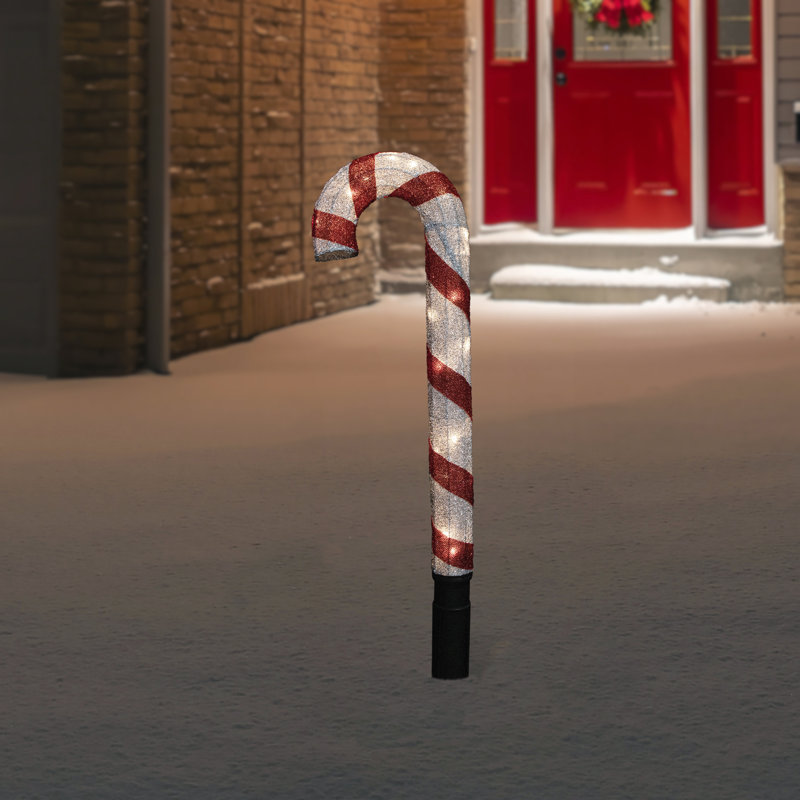 Décoration de Noël canne à sucre 31 po