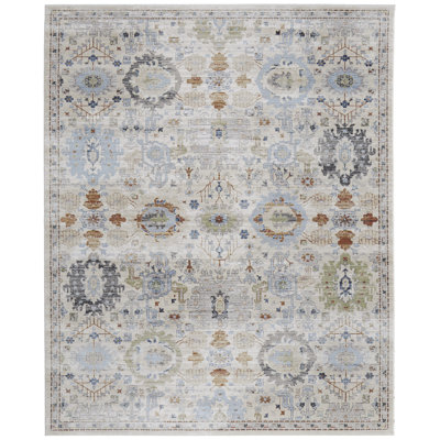 Claymore Performance Floral Indoor Rug