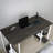 Academy Desk Metal Base Writing Desk-813478188