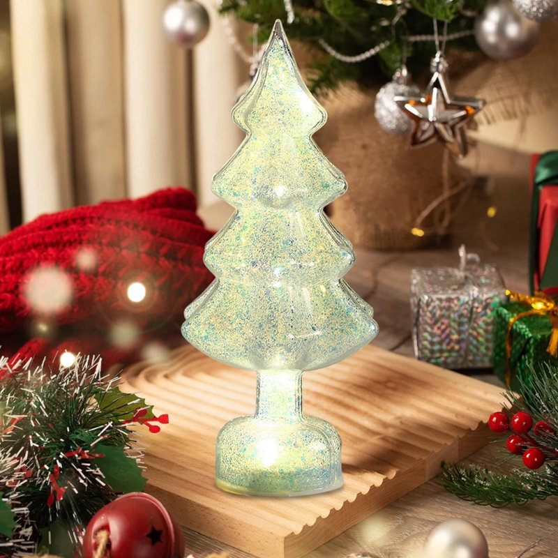 Ornement de sapin de Noël bonbon brillant, Blue