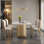 Modern simple rectangular home dining table sets