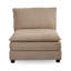 Fauteuil d'appoint sans accoudoirs Lauretta-130047780