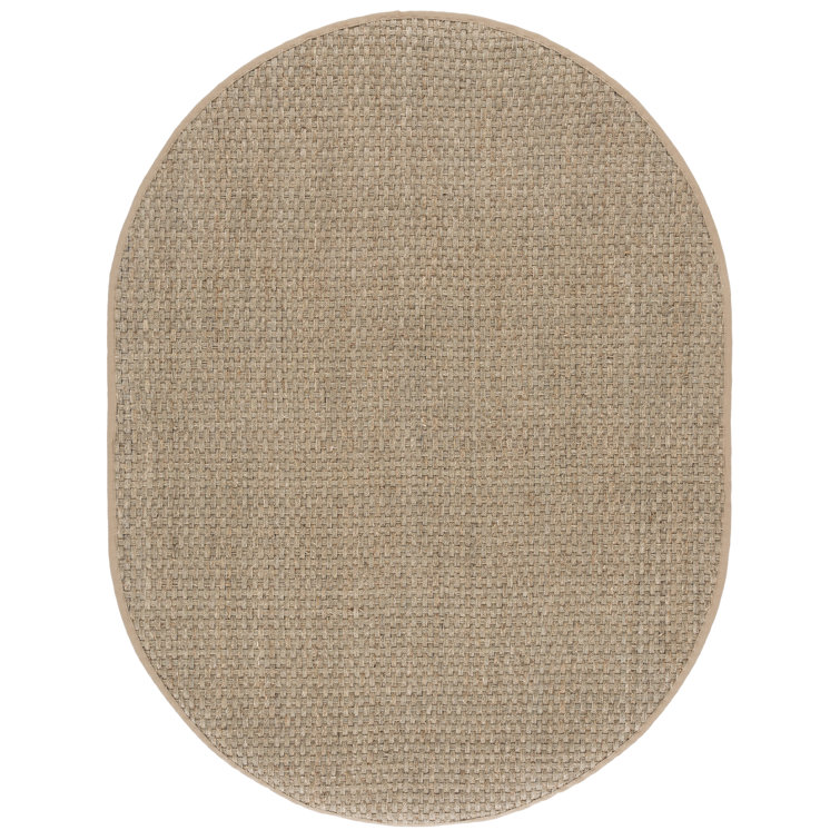 Auckland Bamboo Slat/Seagrass Natural/Beige Area Rug