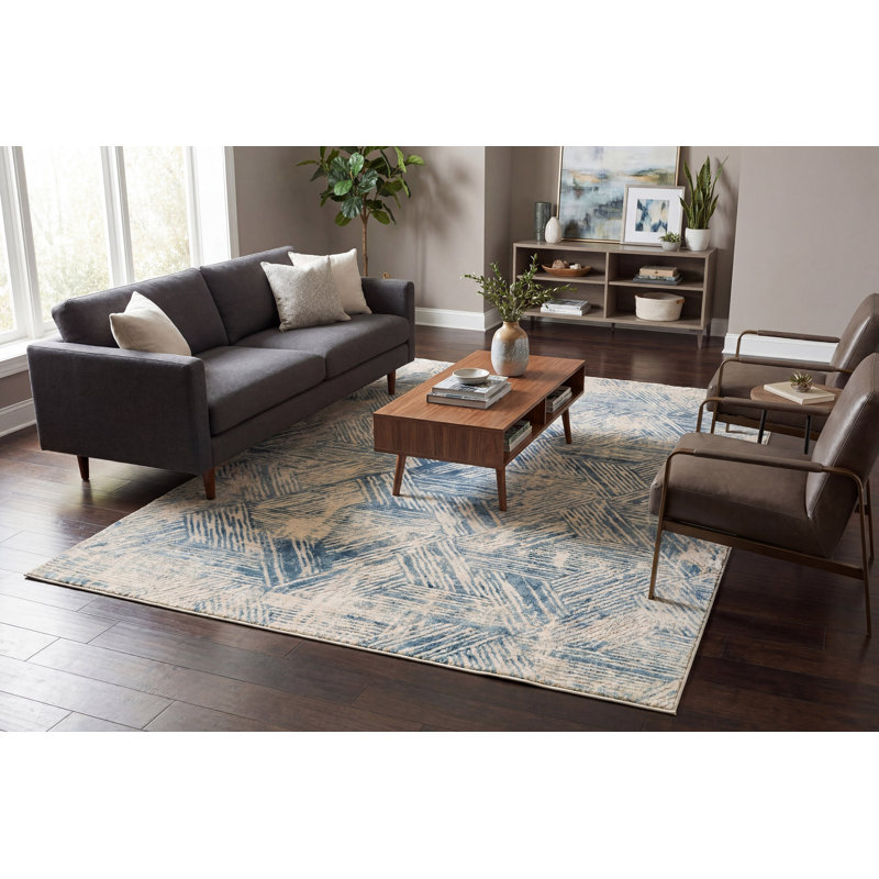 Garzon Geometric Indoor Rug, Rectangle 3'11" x 5'7"
