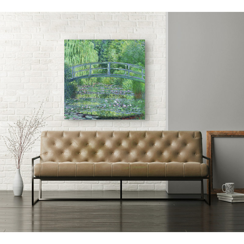 The Waterlily Pond by Claude Monet - Wrapped Canvas Print, 70cm H x 70cm W x 4cm D