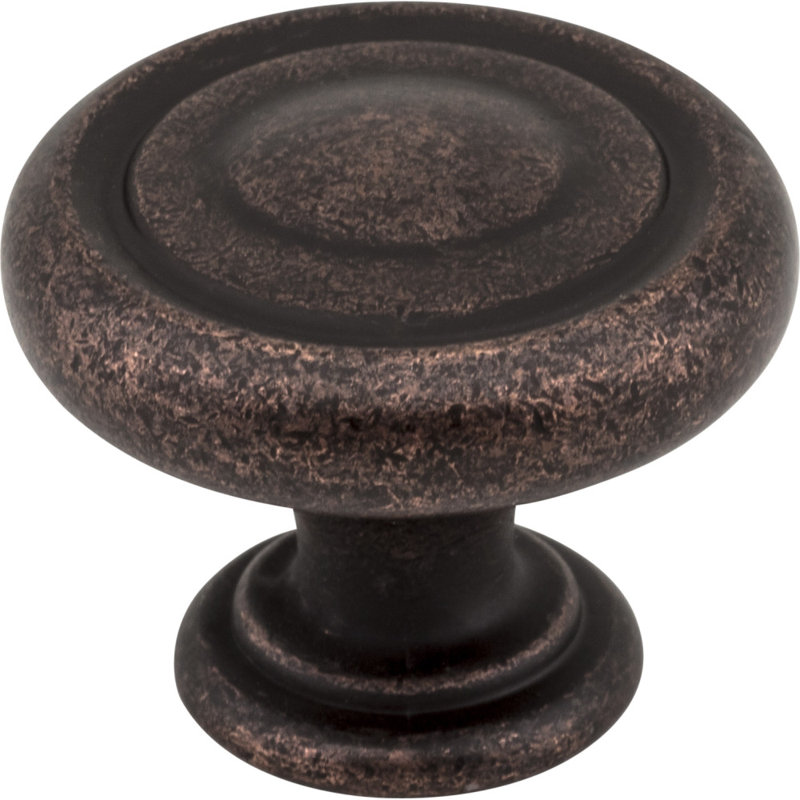 Bremen I Mushroom Knob, Distressed Oil Rubbed Bronze
