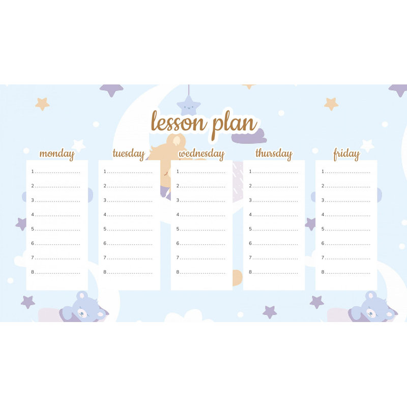 Magnetic Lesson Plan Sleeping Bears
