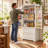 Bayview Elinna 47.2” H Stand Kitchen Pantry with 2 Drawers, 3 Shelves-319466660