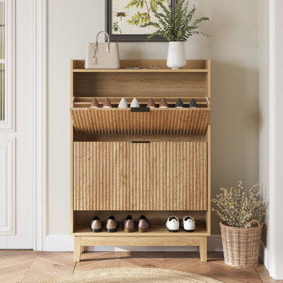 15 Pair Shoe Storage Cabinet