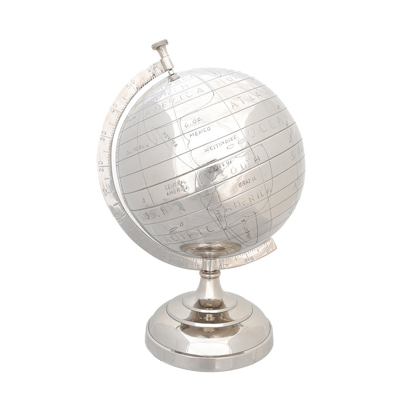 Globe de table en aluminium