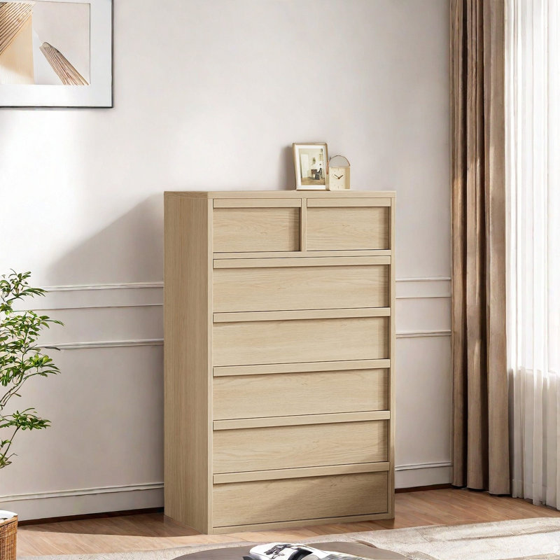 Commode 7 tiroirs pour chambre à coucher