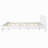 Pine Solid Wood King Size Bed, Solid And Stable-1170819547