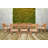 Angelicamae 8 - Person Teak Wood Patio Dining Set with Oval Table , Cushions Included