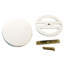Ensemble de bonde de baignoire Plumber's Pack 14 "Lift & Turn avec trop-plein et coudes ABS-37749723