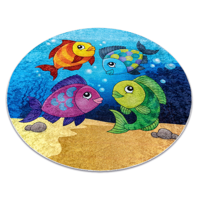 Round Lonnie Area Rug, Round 120cm