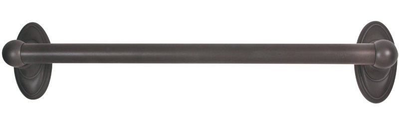 Classic Traditional 19.75'' Grab Bar, Bronze, 24"