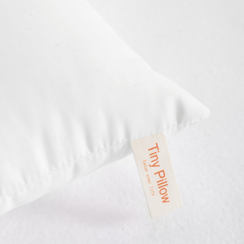 Microfiber Tiny Pillows, Machine Washable - NTBAY, White, 11"x7"