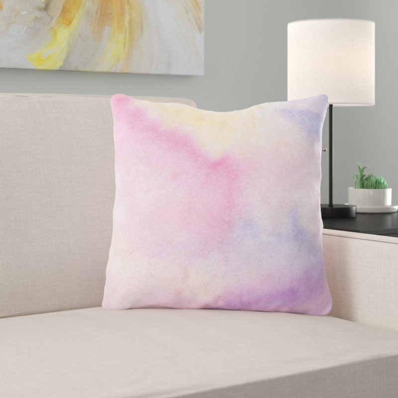 Reversible Throw Pillow, Microsuede, Indoor
