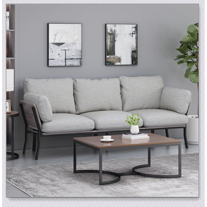 3-SEATER SOFA Solid base frame, comfortable, durable, beautiful