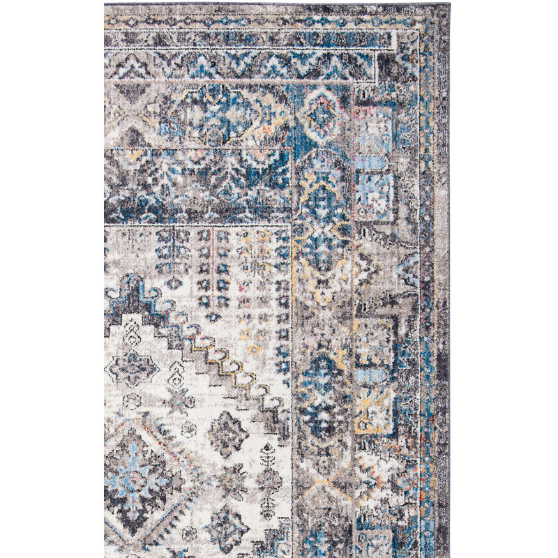 Tapis performance à motif sud-ouest Gardner, Rectangle 8 pi x 10 pi