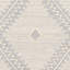 Tapis gris / crème tissé à la main Aristaeus-1583939375