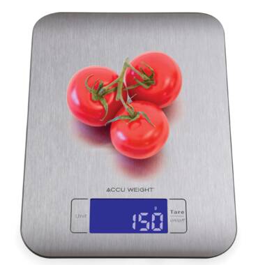 Genkent Food Scales For Kitchen Cooking, LED Display Digital